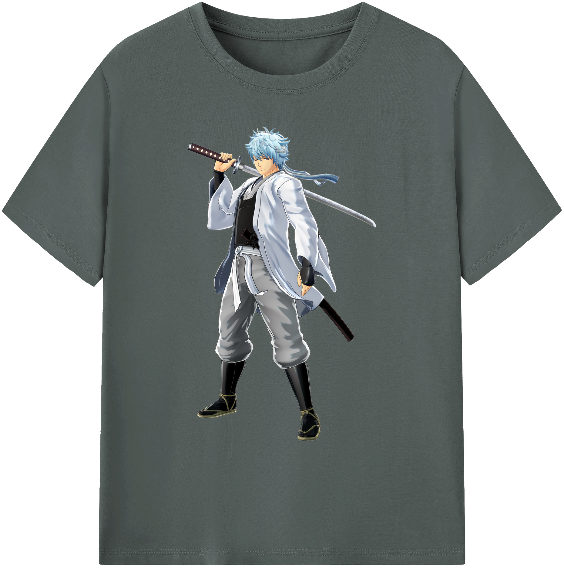 （画像用） ぎんたま 坂田銀時（さかたぎんとき） 神楽 志村新八（しむら しんぱち） GINTAMA Sakata Gintoki Kagura Shimura Shinpachi 綿100％ メンズ半袖Tシャツ｜肌触りやわらか＆通気性